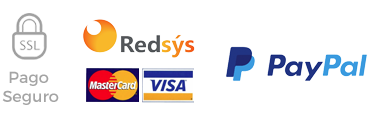 Acquisti sicuri con PayPal, Mastercard o Visa